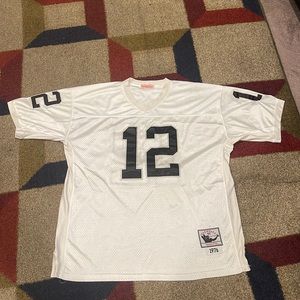 Raiders Kenny Stabler Mitchell & Ness Throwback Jersey